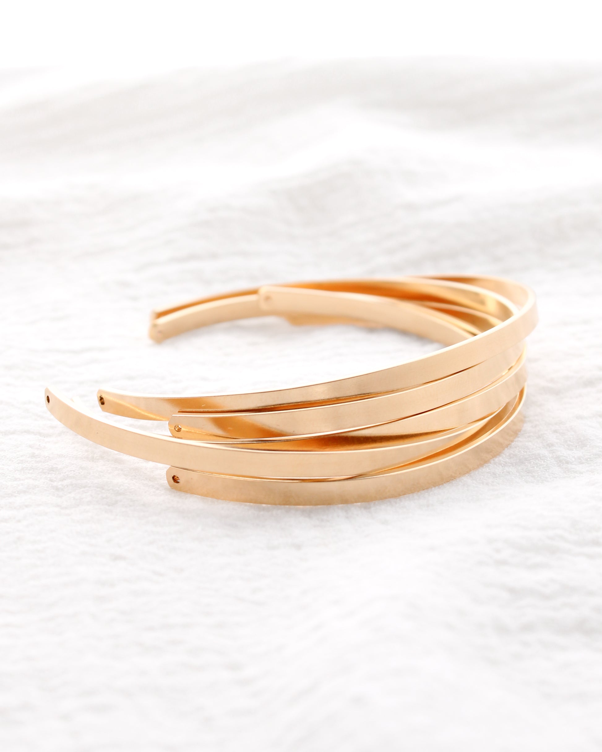 3mm Flat Cuff Bracelet, BR68