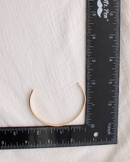 3mm Flat Cuff Bracelet, BR68