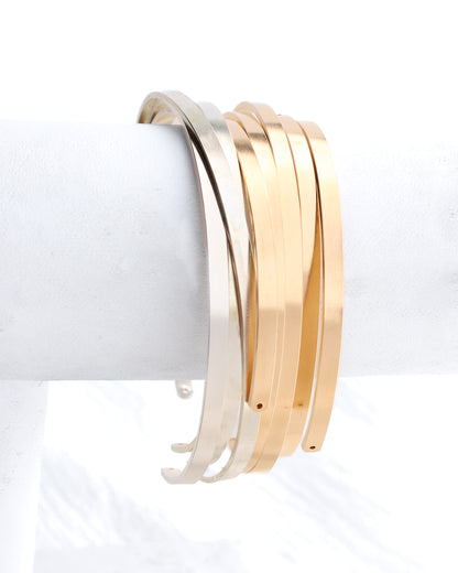 3mm Flat Cuff Bracelet, BR68