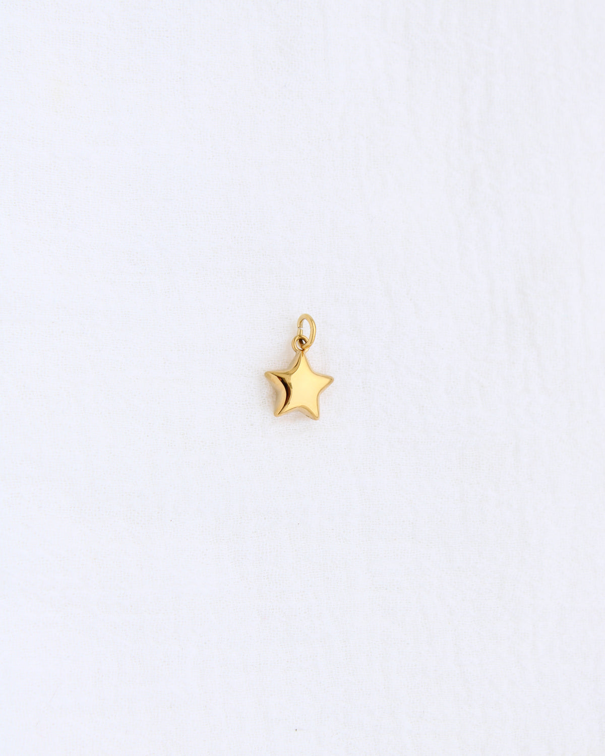 14mm Star w/ Zircon PVD Charm, CH394