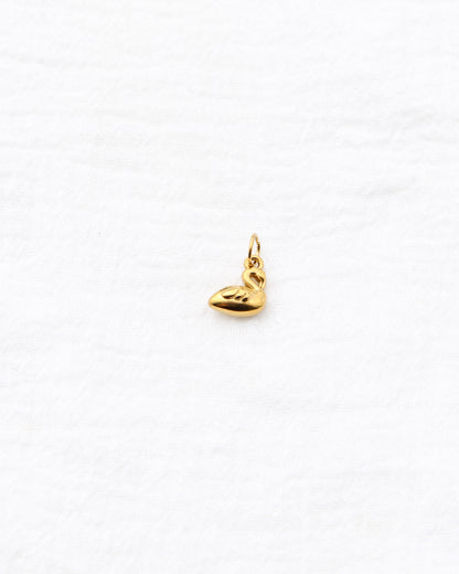 12mm Swan PVD Charm, CH390