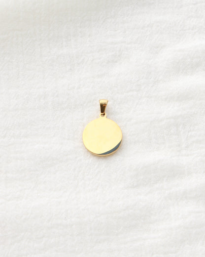 21mm Wave Disc PVD Charm, CH506