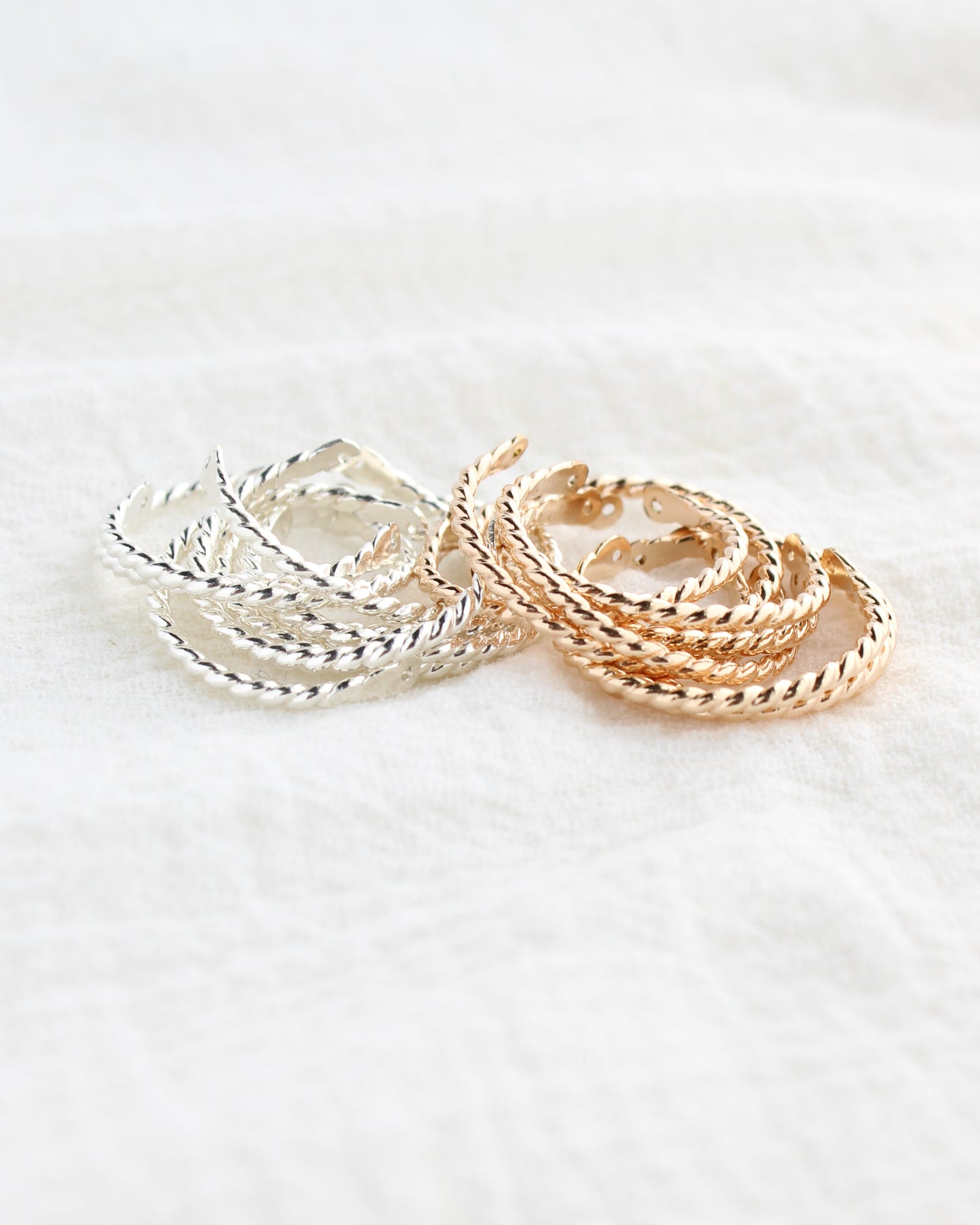 1.3mm Twisted Cuff Ring, R72