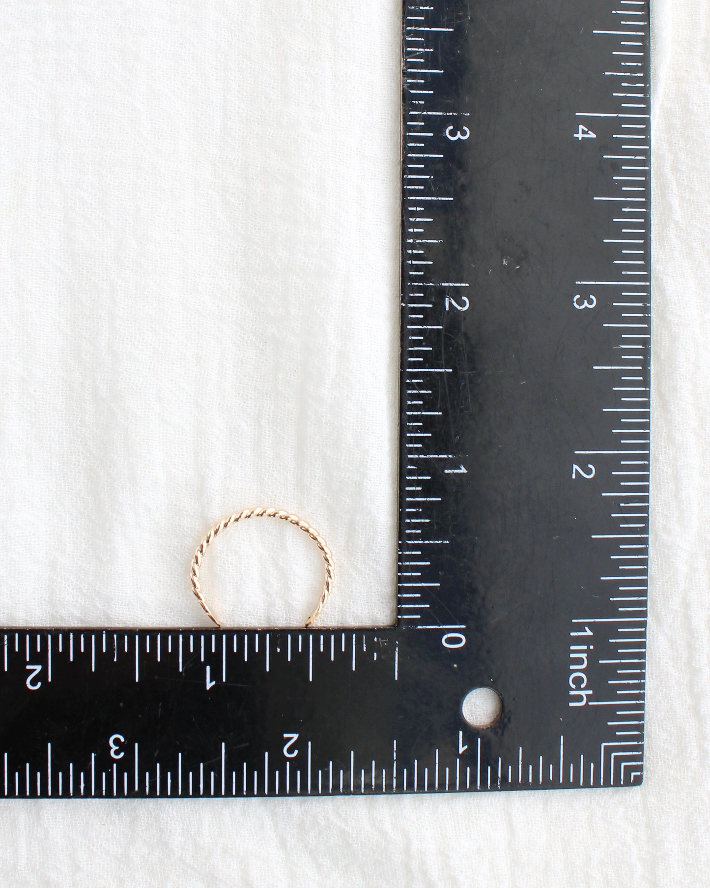 1.3mm Twisted Cuff Ring, R72