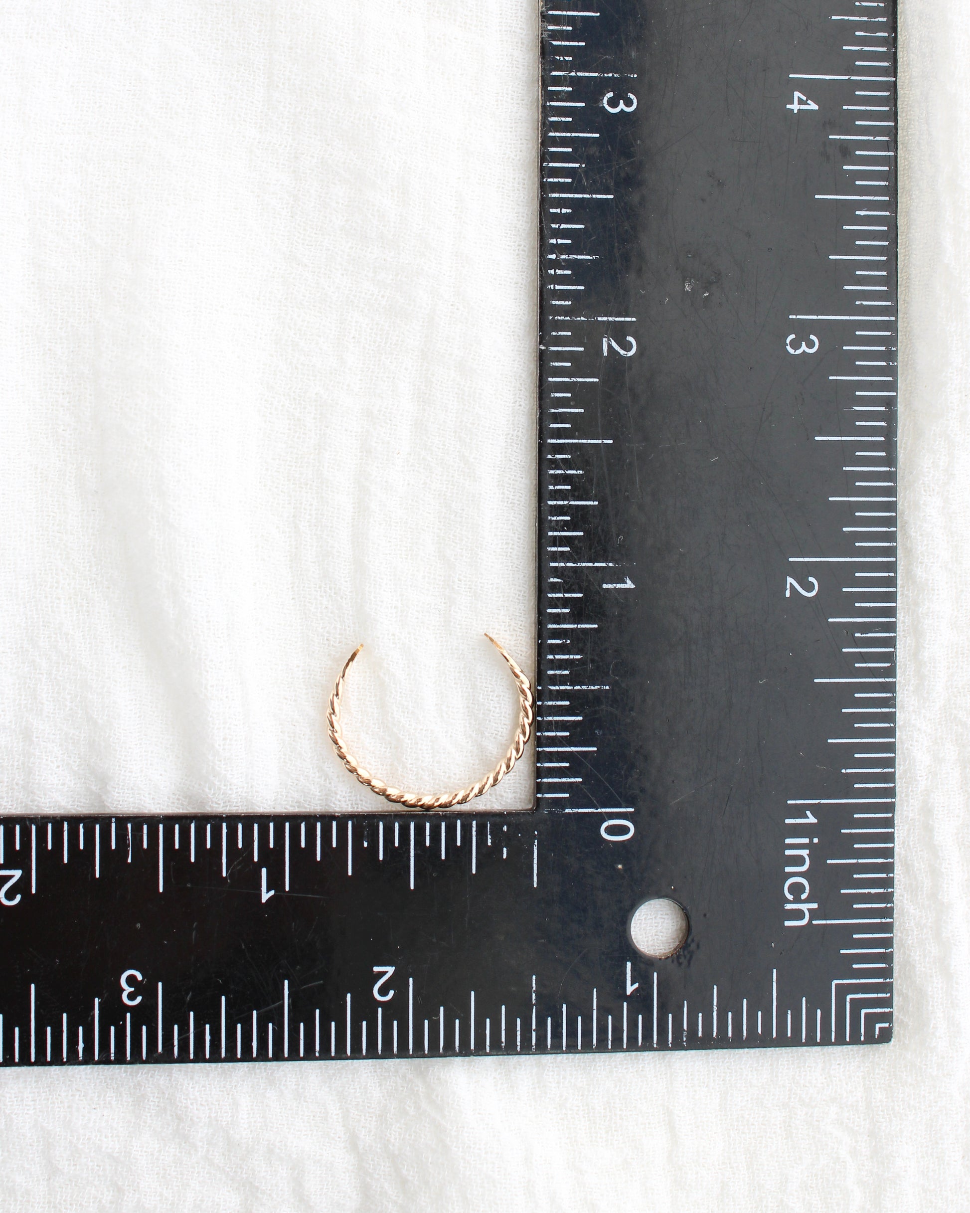 1.3mm Twisted Cuff Ring, R72