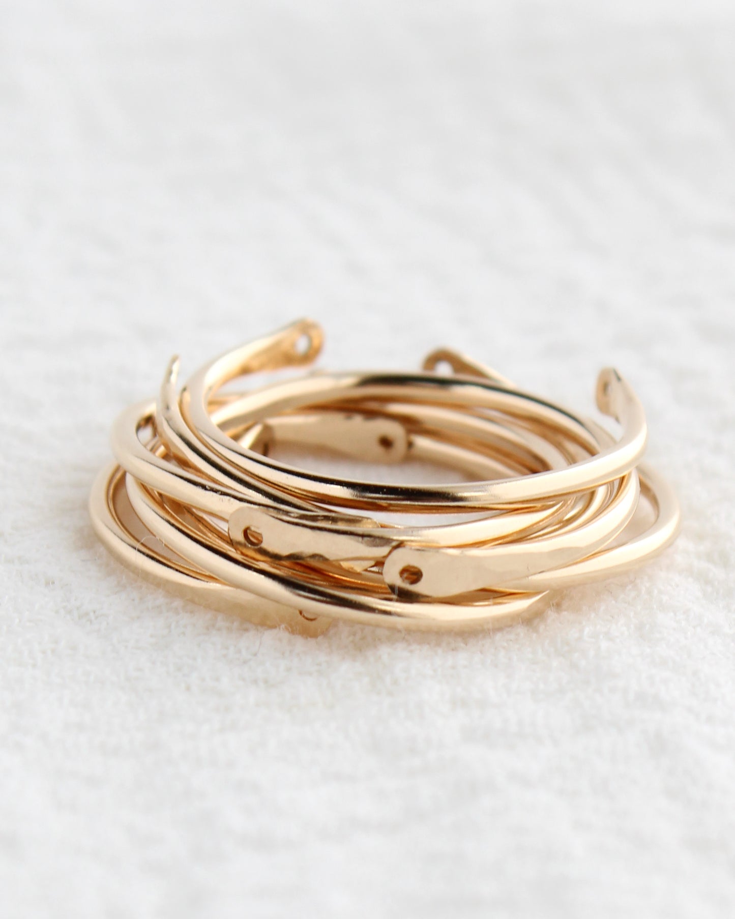 1.3mm Smooth Cuff Ring, R74