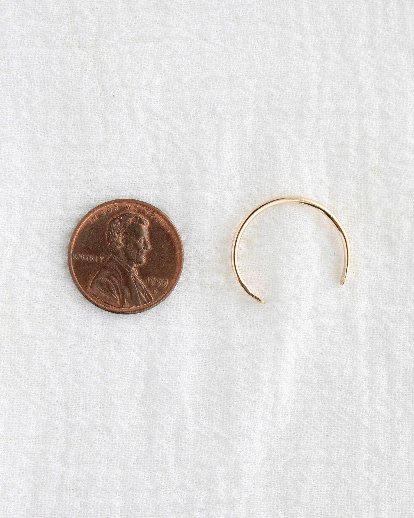 1.3mm Smooth Cuff Ring, R74