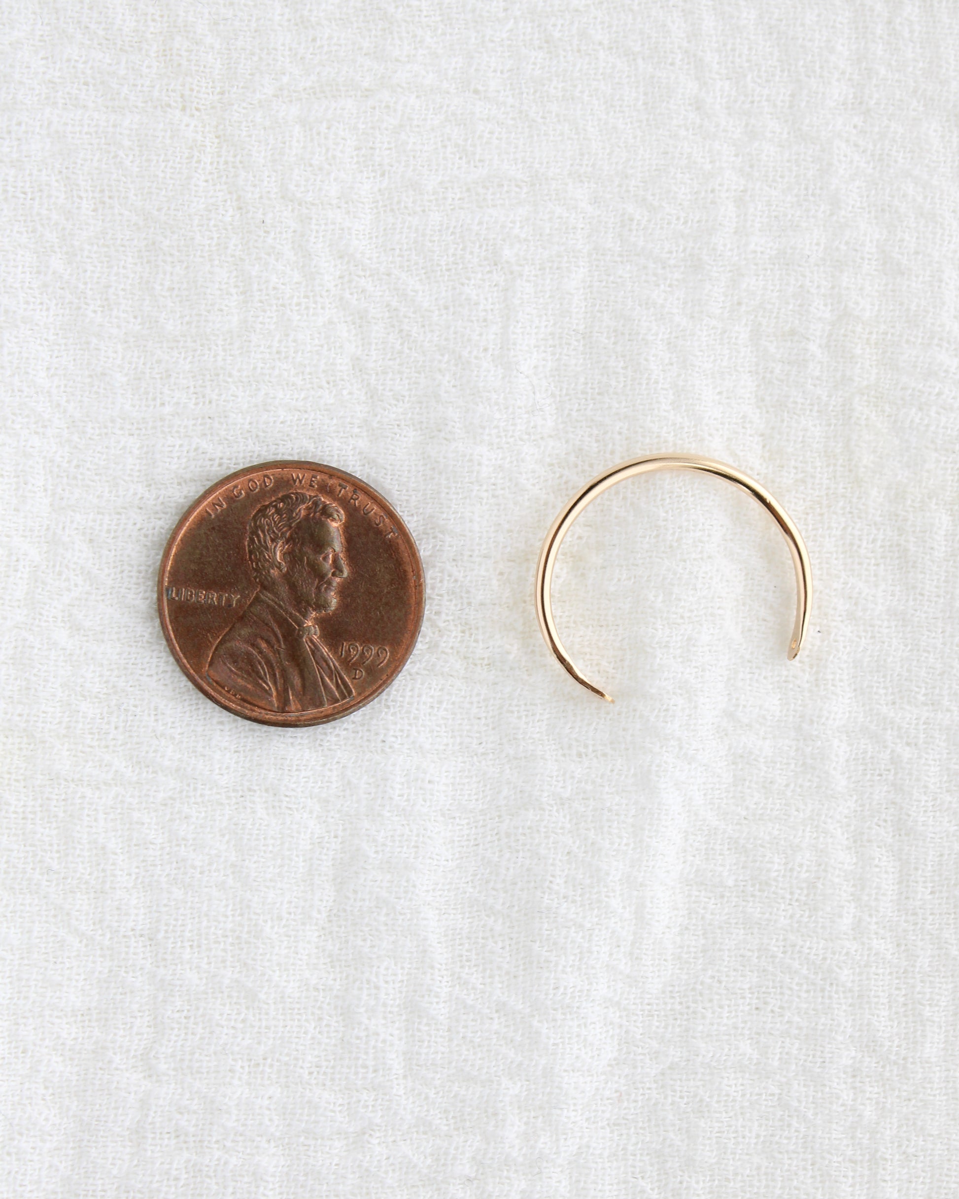 1.3mm Smooth Cuff Ring, R74