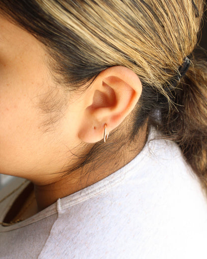 1.25x14mm Endless Hoop Earrings, E67