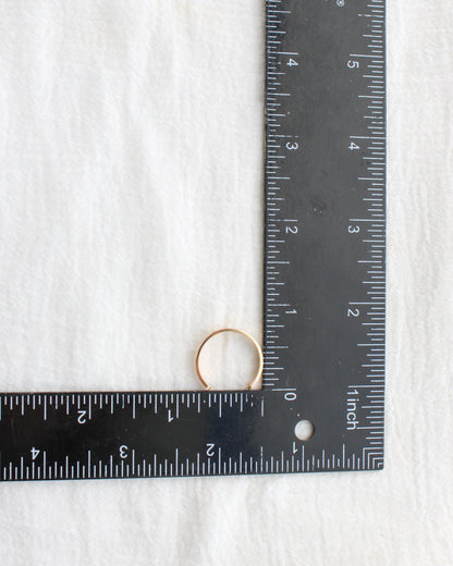 3mm Flat Cuff Ring, R75