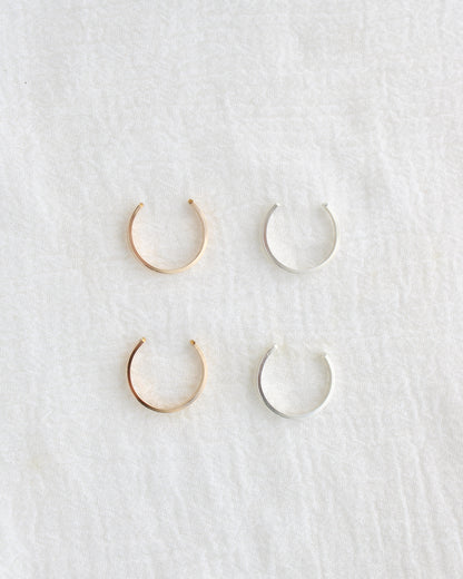 3mm Flat Cuff Ring, R75