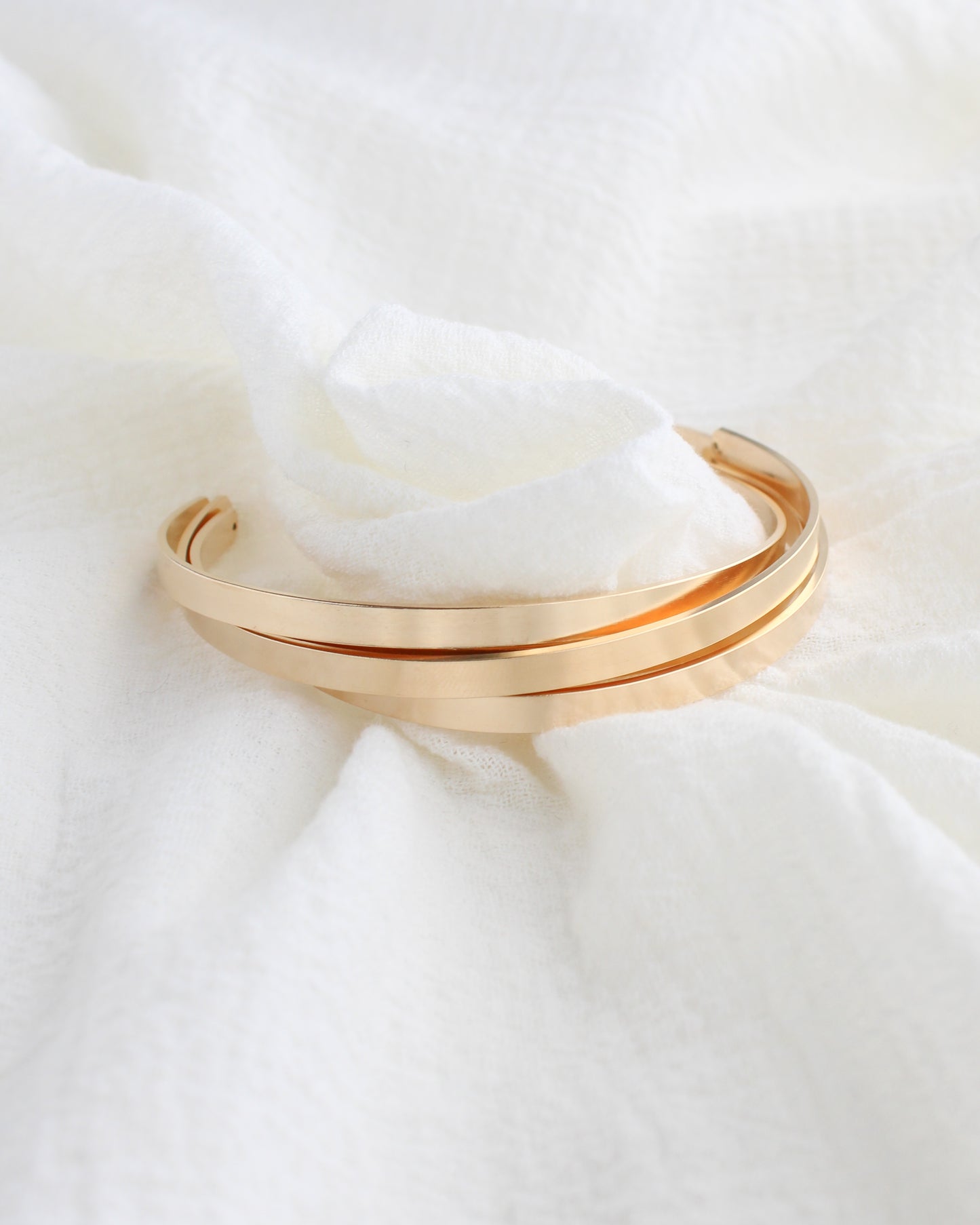 4mm Flat Cuff Bracelet, BR66