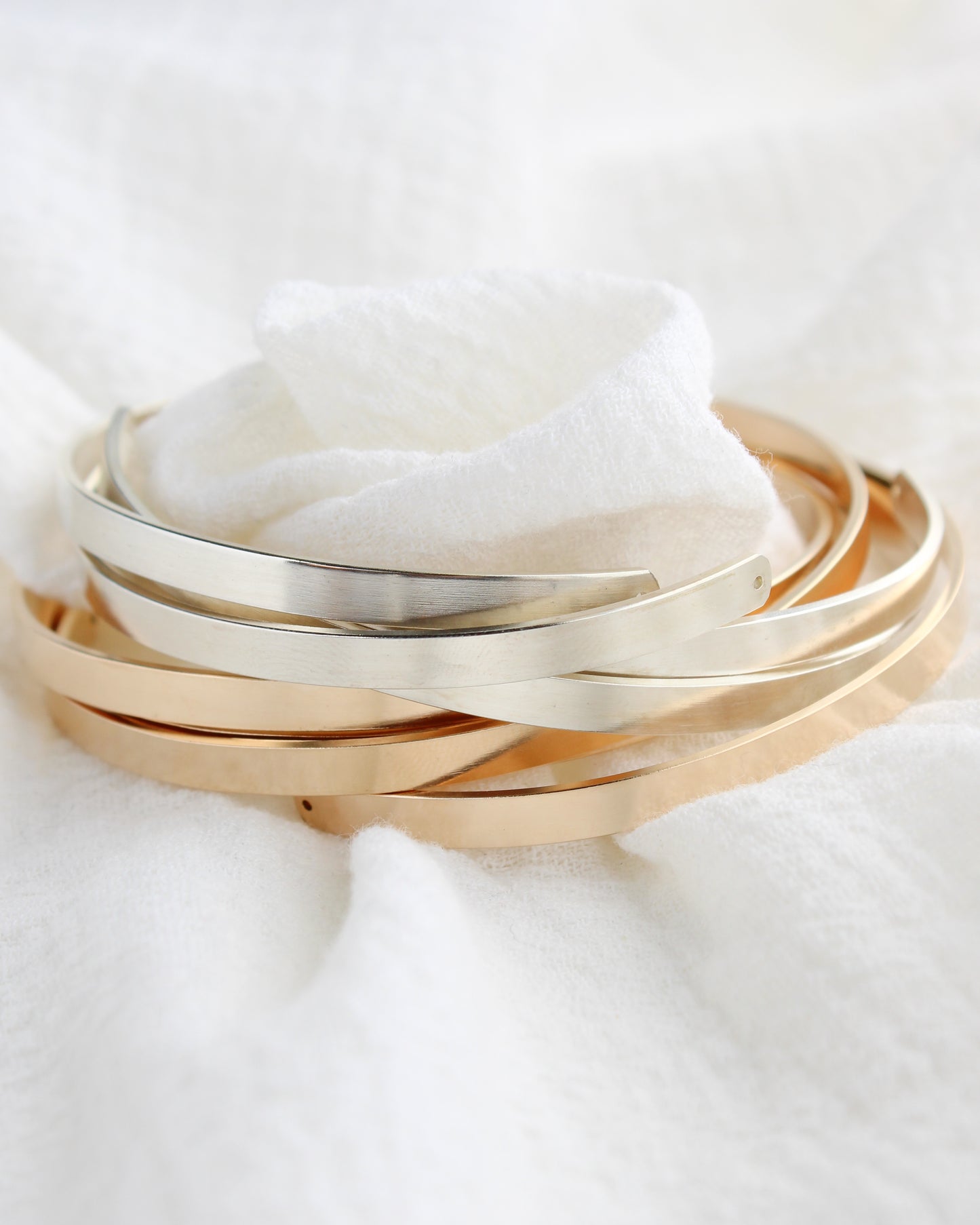4mm Flat Cuff Bracelet, BR66