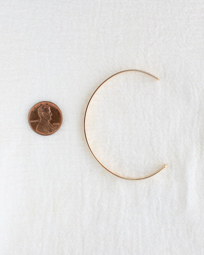 4mm Flat Cuff Bracelet, BR66