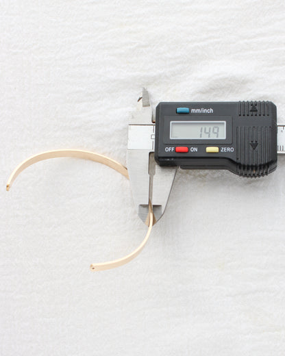 4mm Flat Cuff Bracelet, BR66