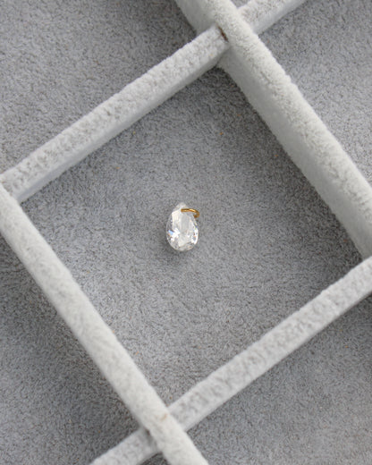 6mm Teardrop PVD Charm, CH401