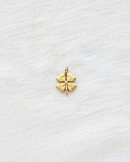 14mm Clover PVD Charm, CH405