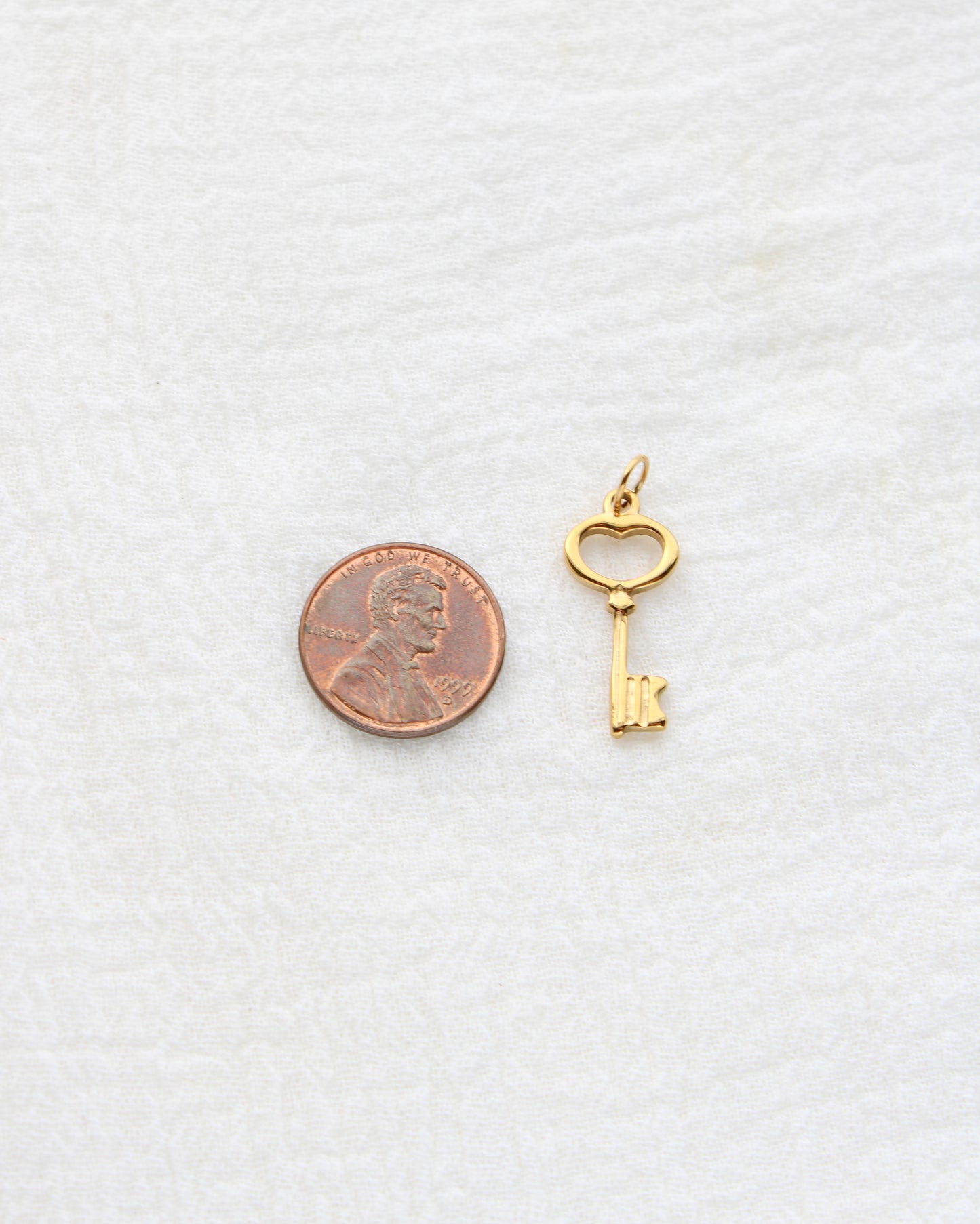 20mm Key PVD Charm, CH411