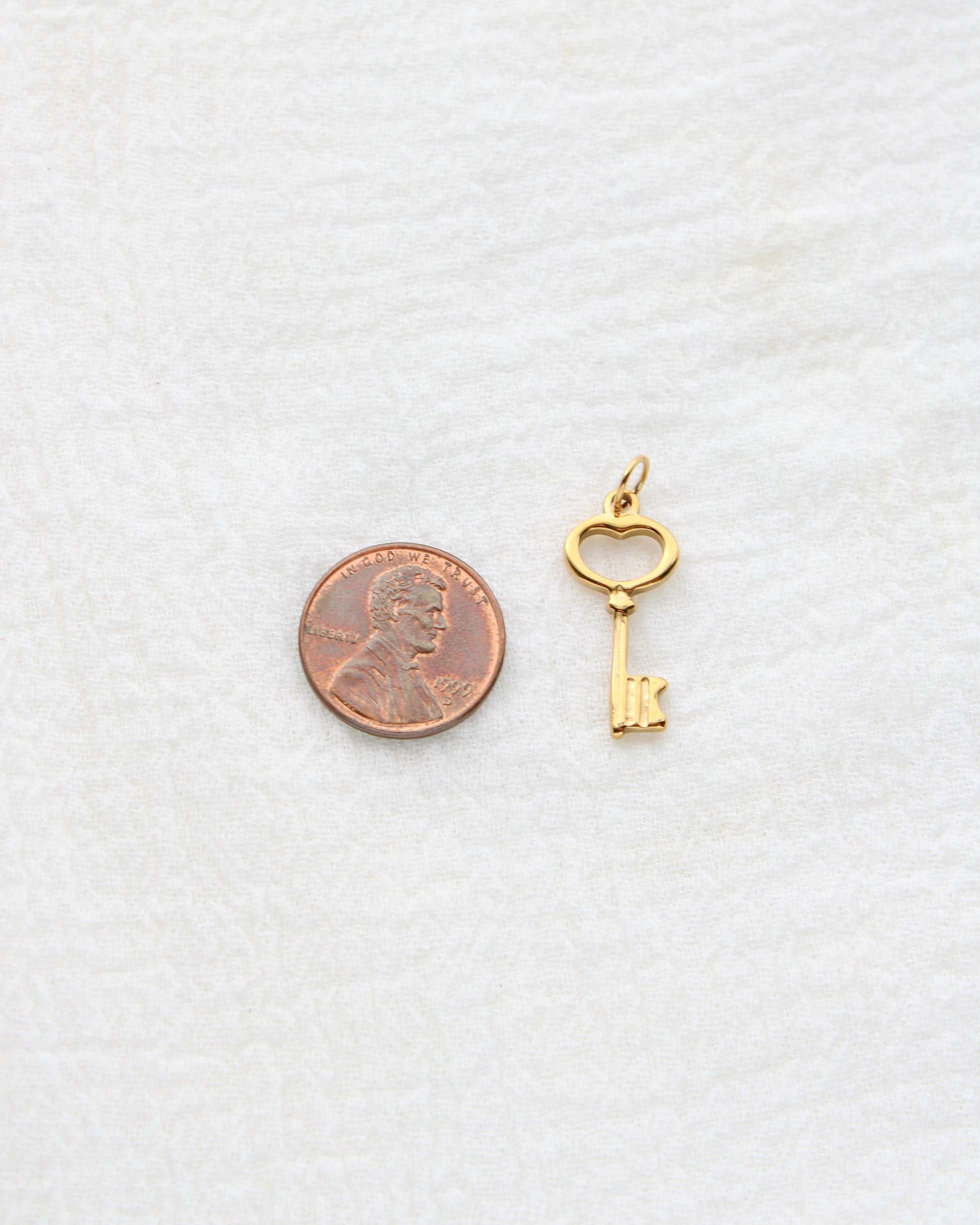 20mm Key PVD Charm, CH411