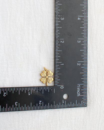 14mm Clover PVD Charm, CH405