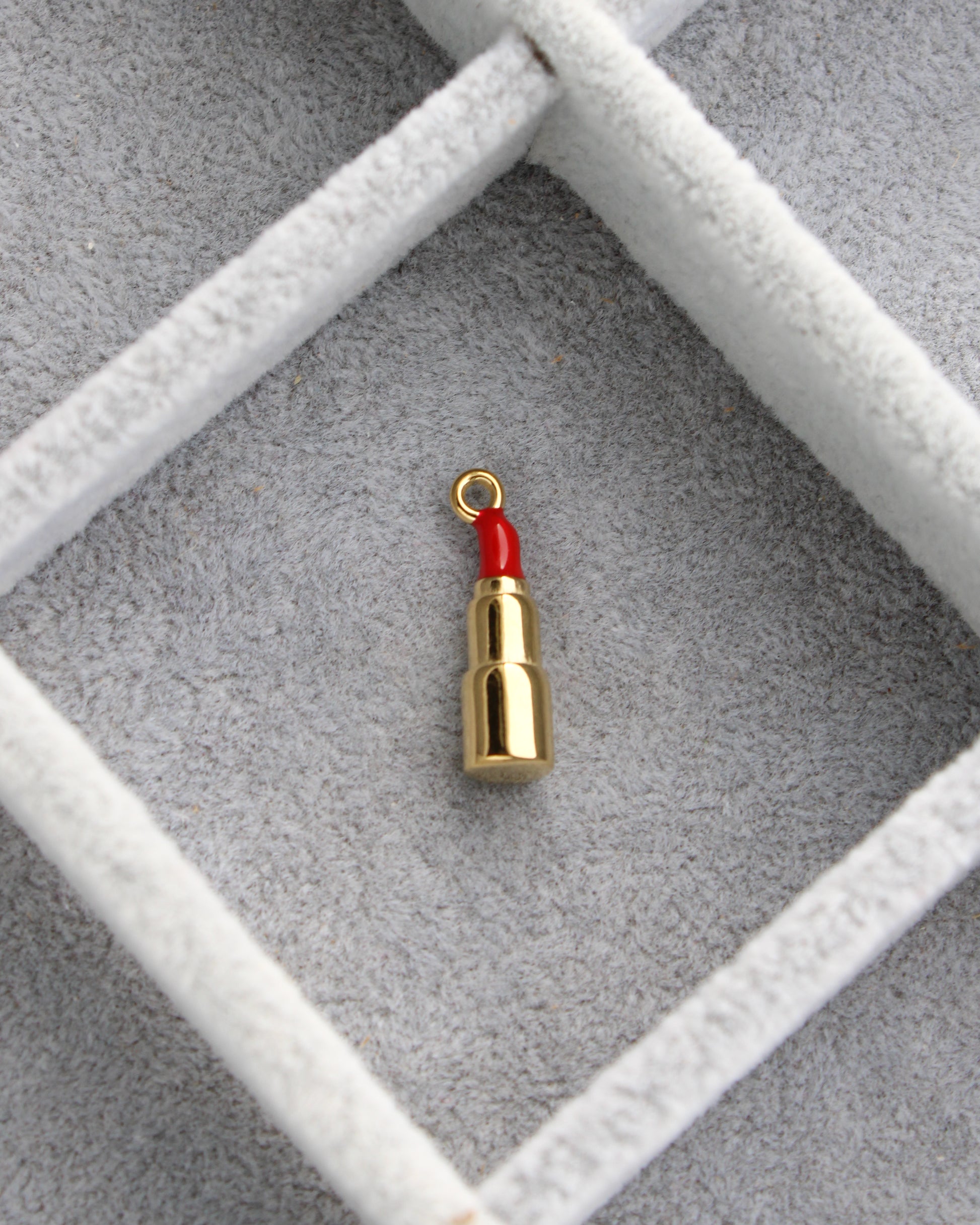 22mm Lipstick PVD Charm, CH440