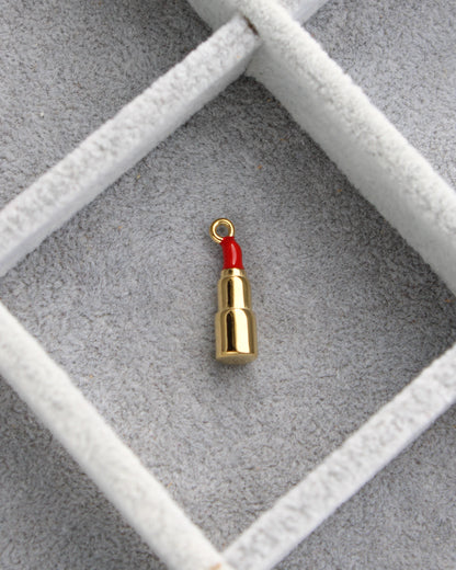 22mm Lipstick PVD Charm, CH440