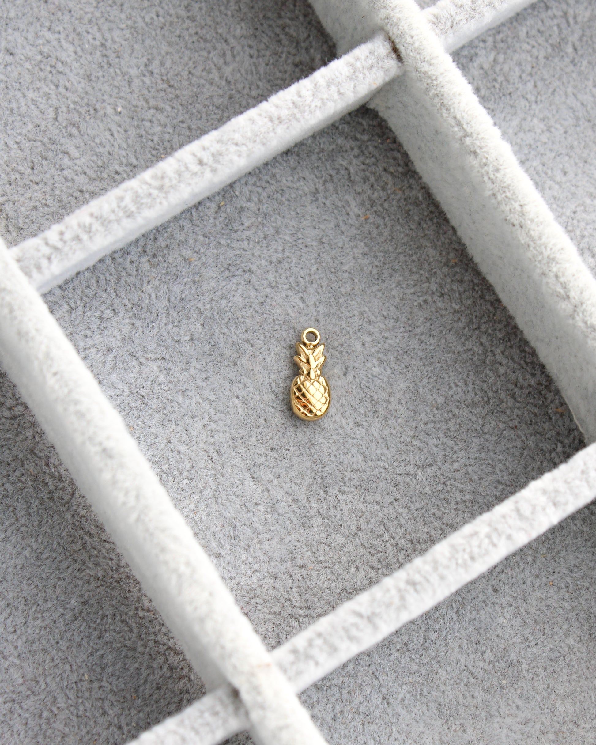 12mm Pineapple PVD Charm, CH441