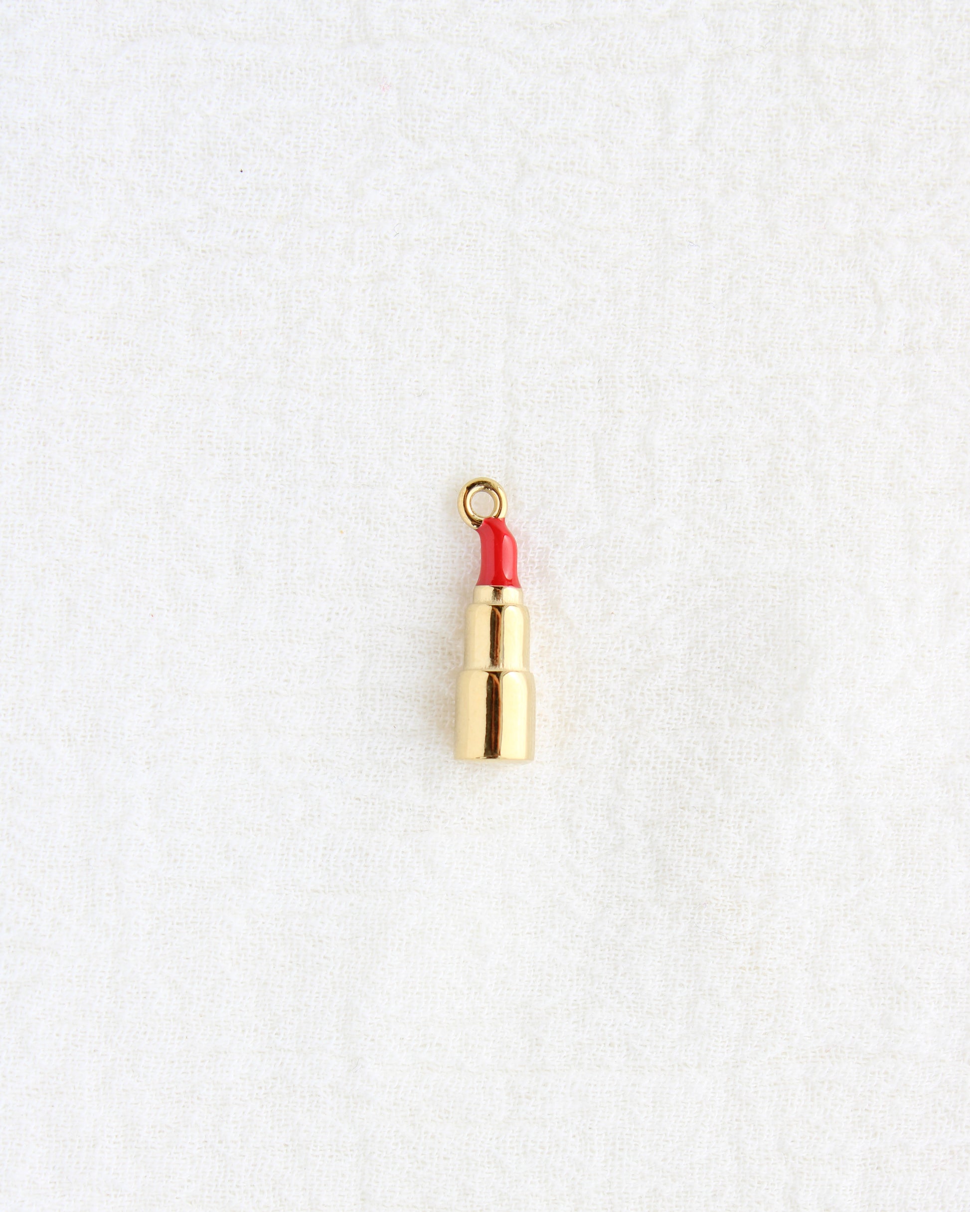 22mm Lipstick PVD Charm, CH440