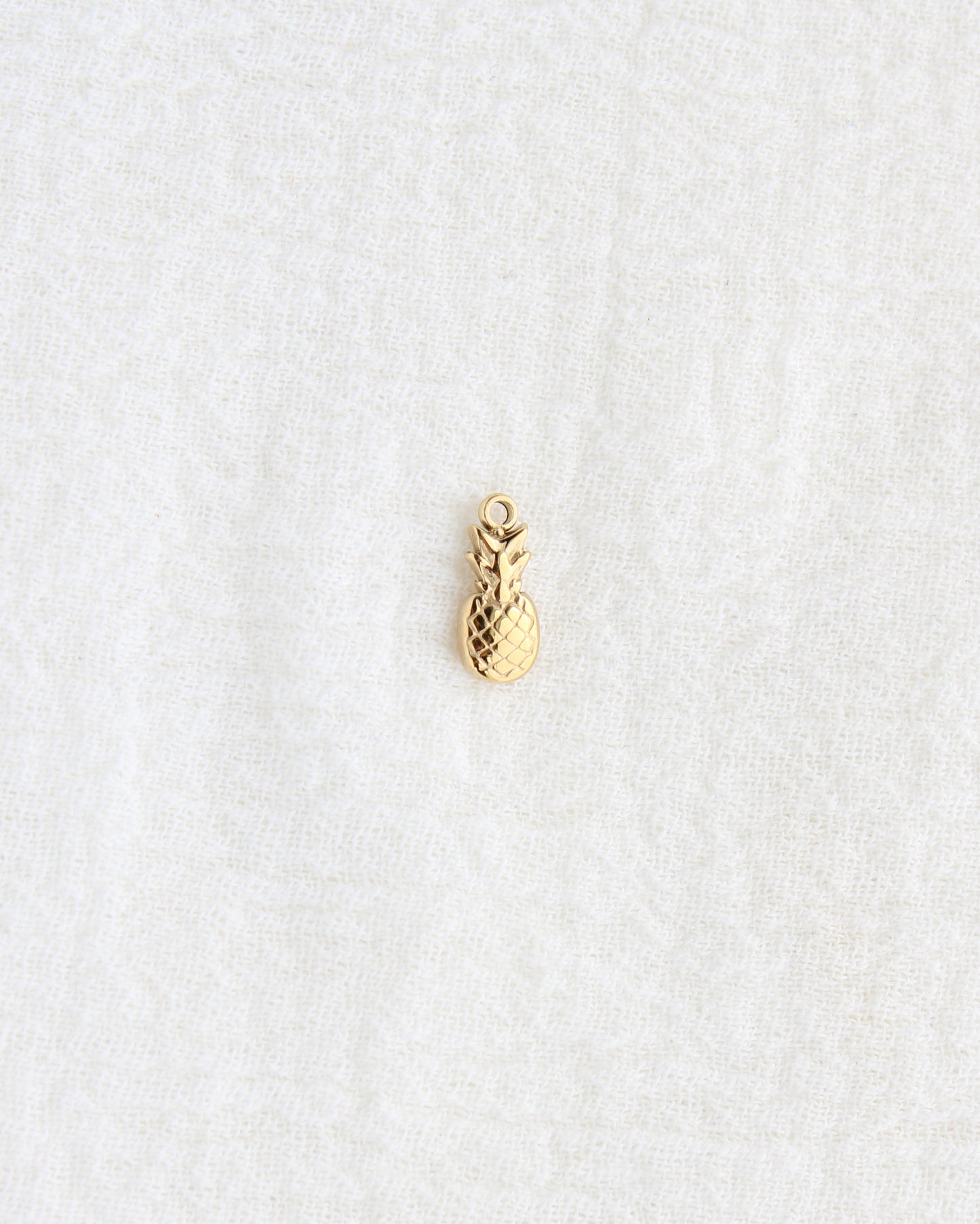 12mm Pineapple PVD Charm, CH441