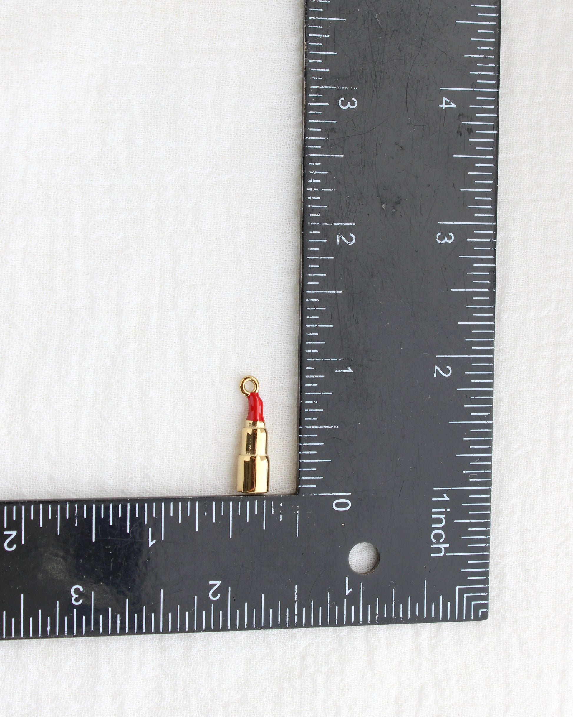 22mm Lipstick PVD Charm, CH440