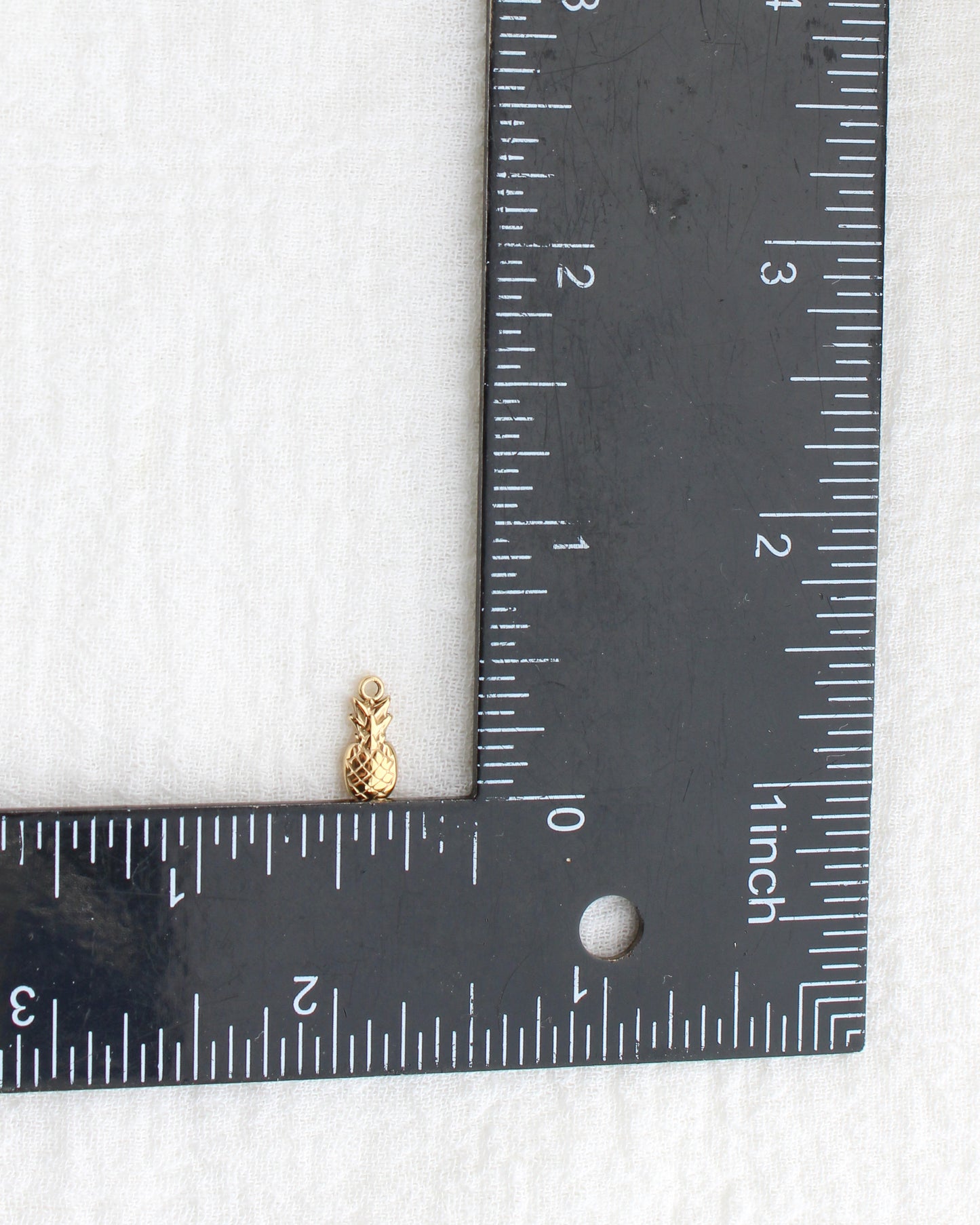 12mm Pineapple PVD Charm, CH441
