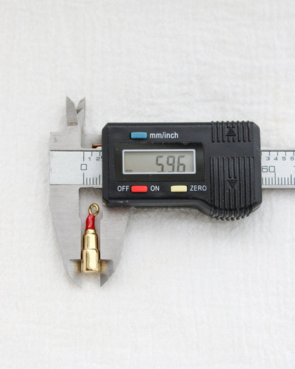 22mm Lipstick PVD Charm, CH440