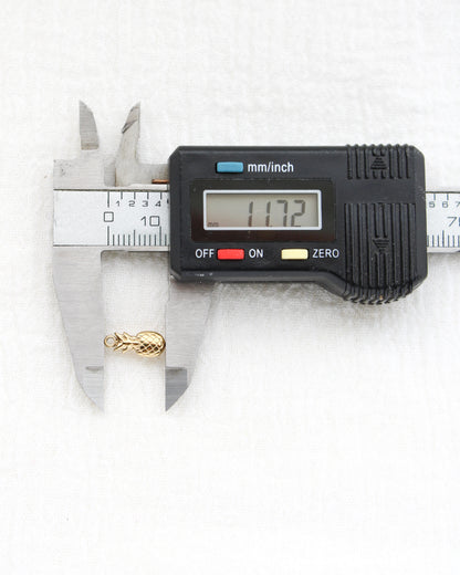 12mm Pineapple PVD Charm, CH441