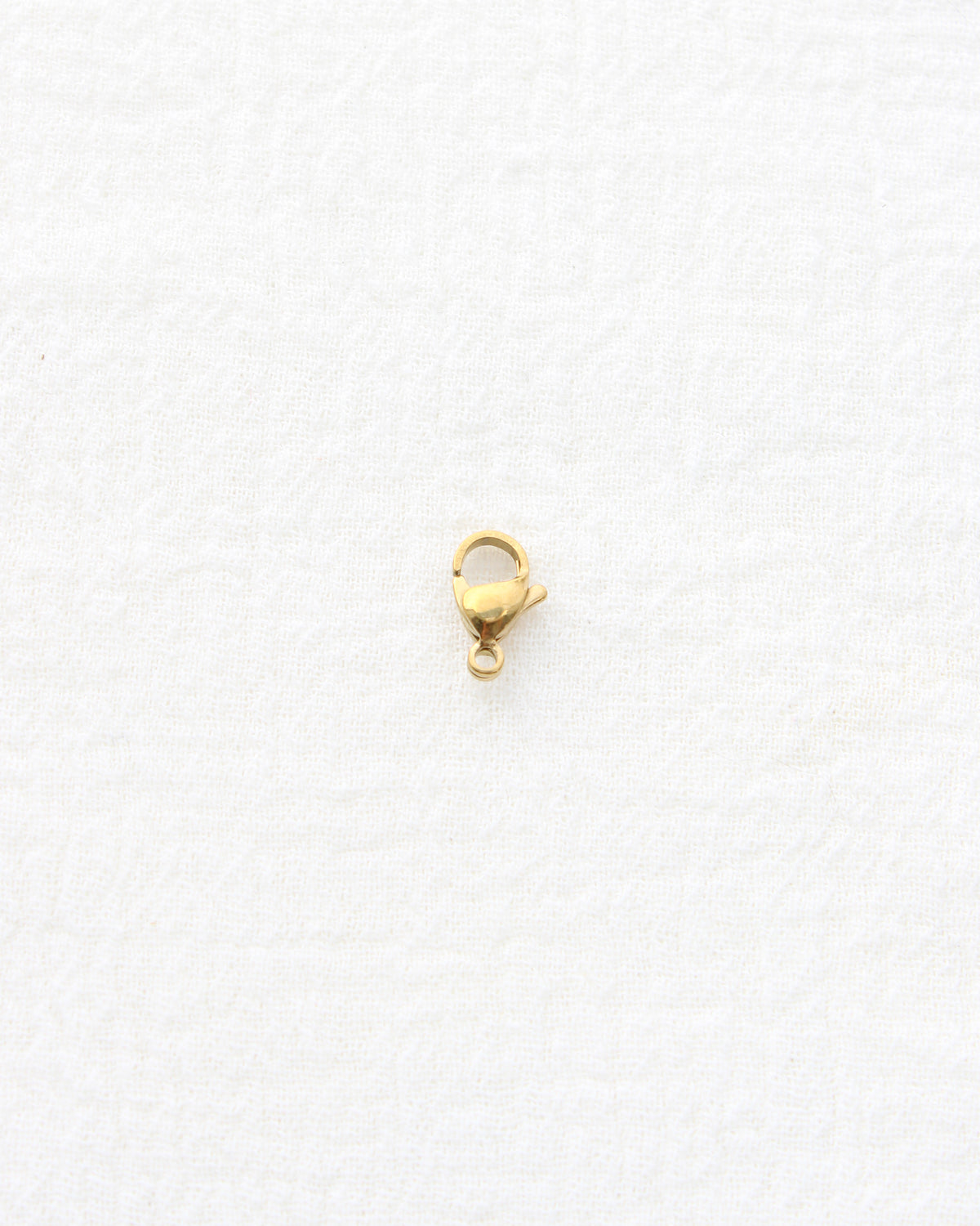 12x7mm Lobster Clasp Gold PVD, F25 (Pack of 5)