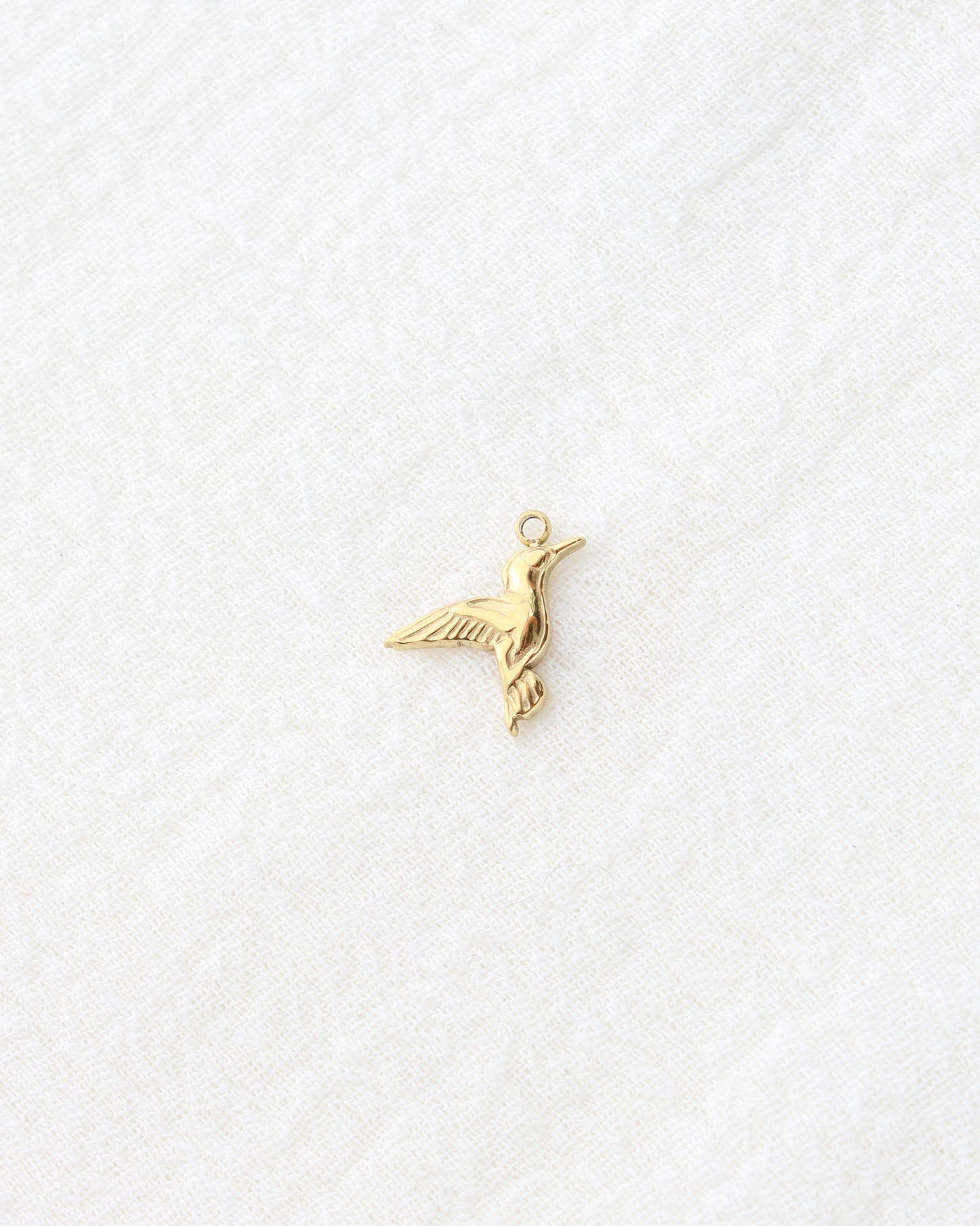 15mm Hummingbird PVD Charm, CH445