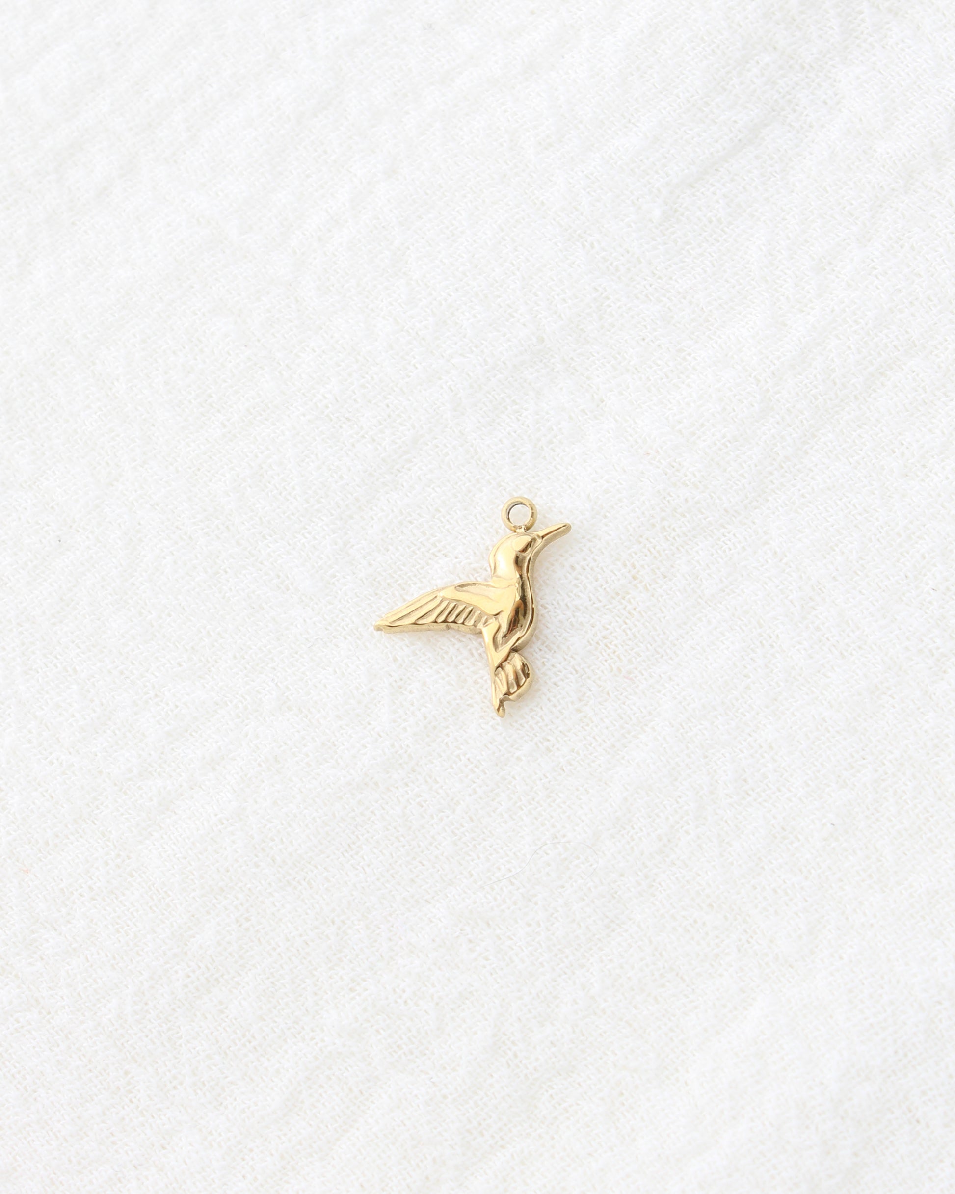 15mm Hummingbird PVD Charm, CH445