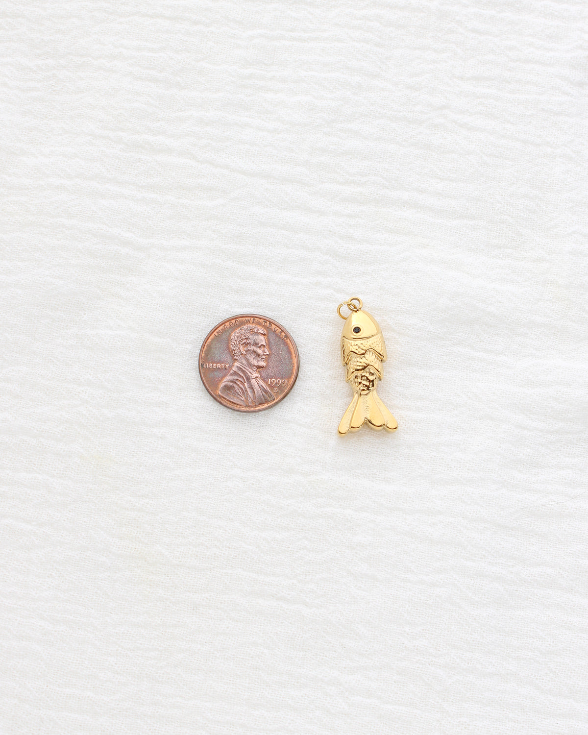 27mm Fish PVD Charm, CH458