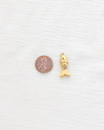 27mm Fish PVD Charm, CH458