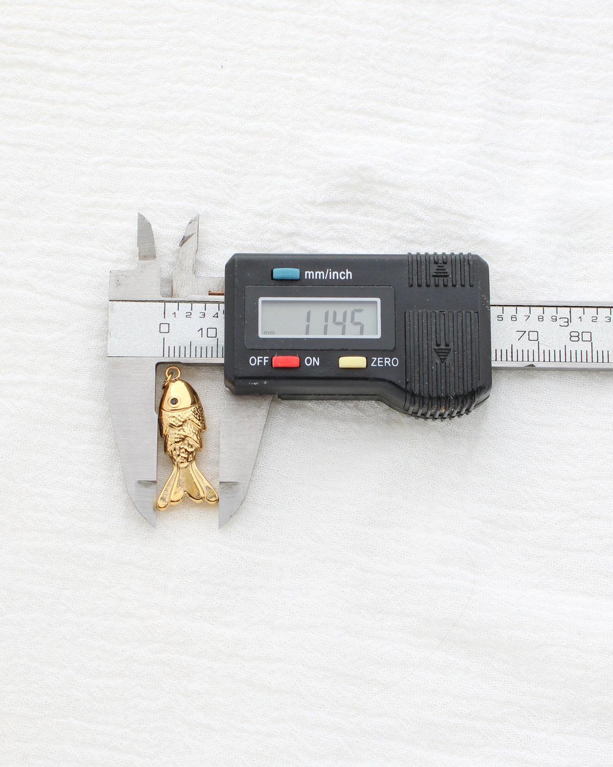 27mm Fish PVD Charm, CH458