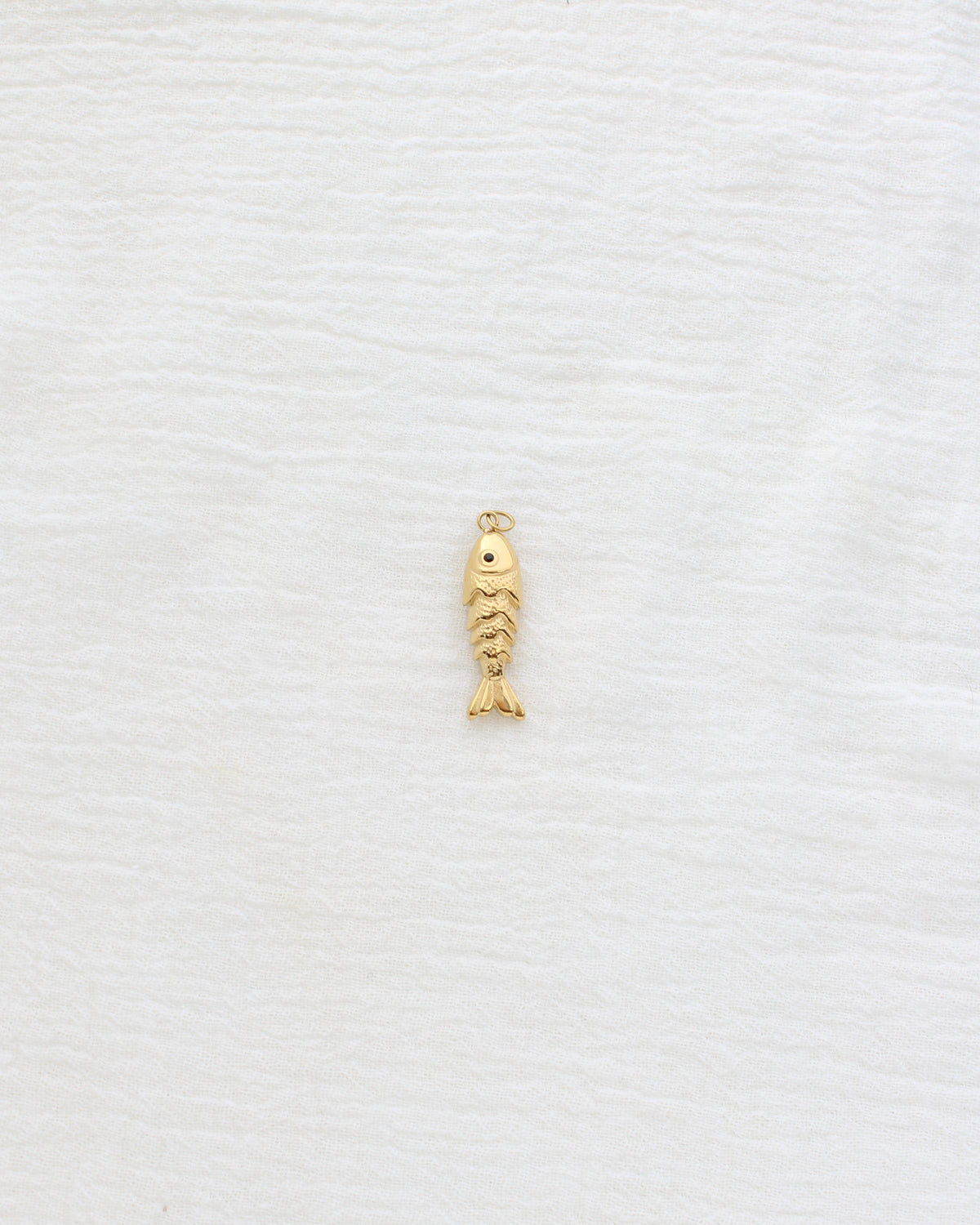 28mm Long Fish PVD Charm, CH457