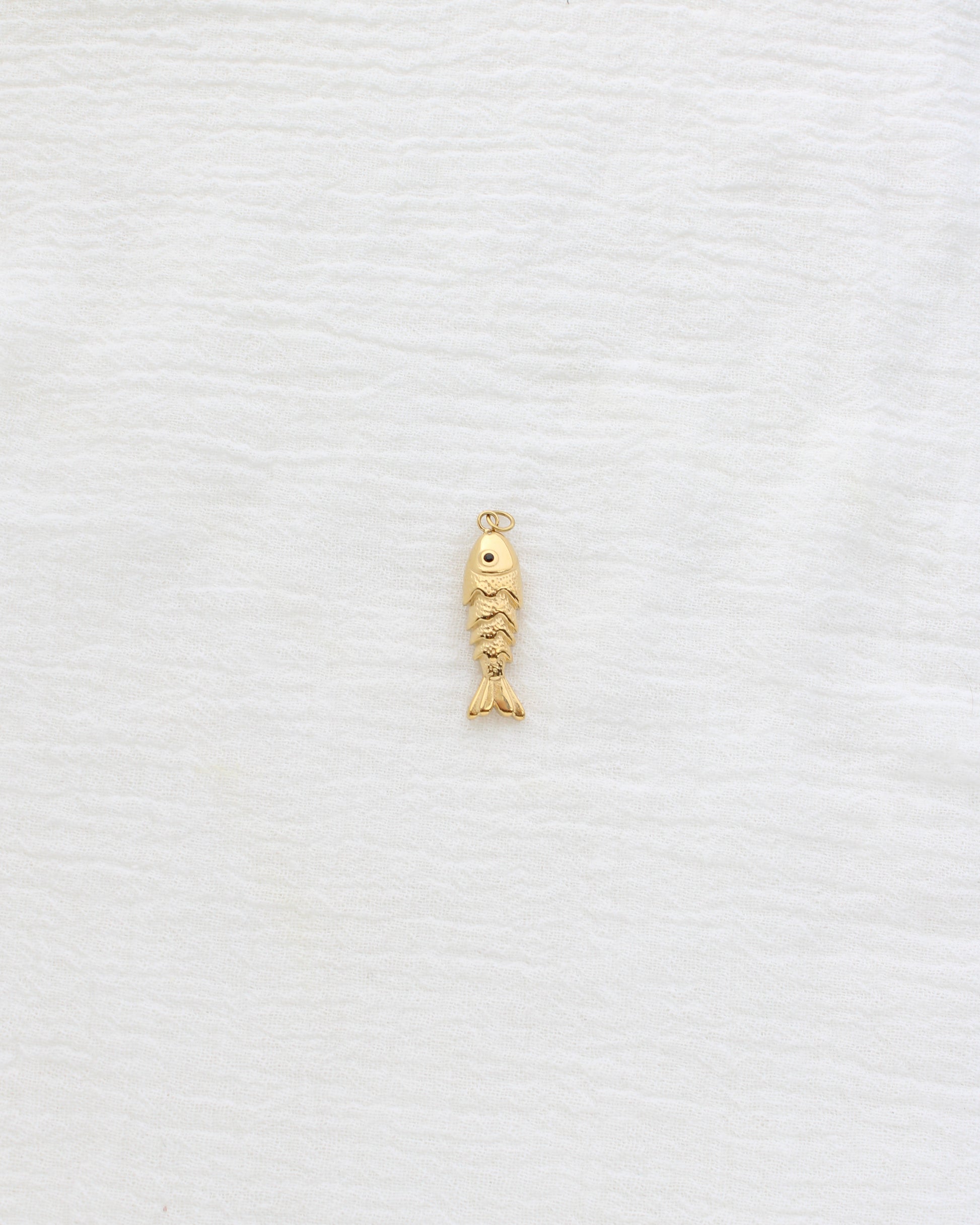 28mm Long Fish PVD Charm, CH457