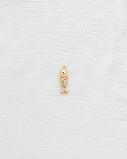 28mm Long Fish PVD Charm, CH457