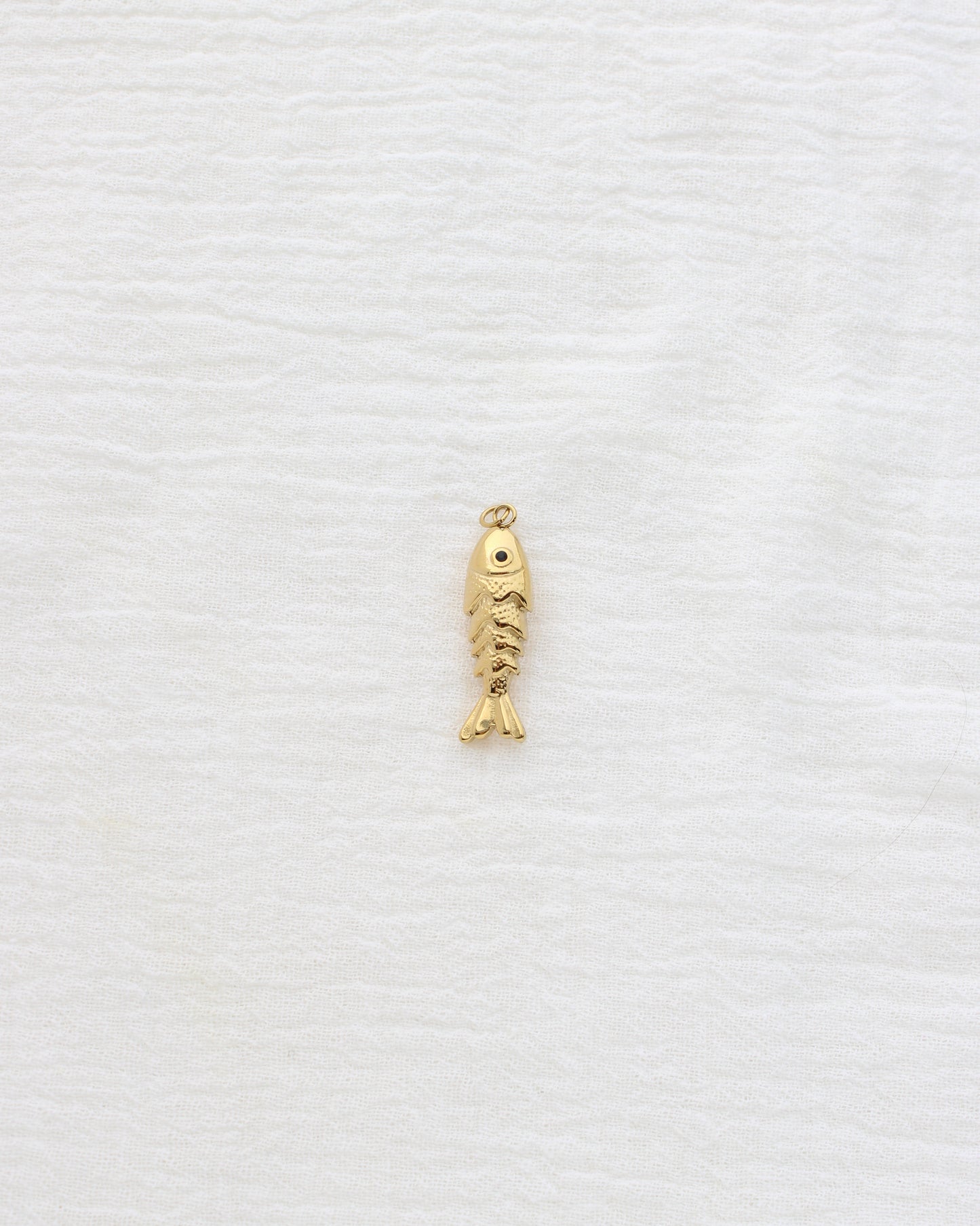 28mm Long Fish PVD Charm, CH457