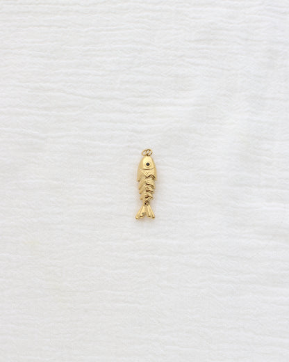 28mm Long Fish PVD Charm, CH457