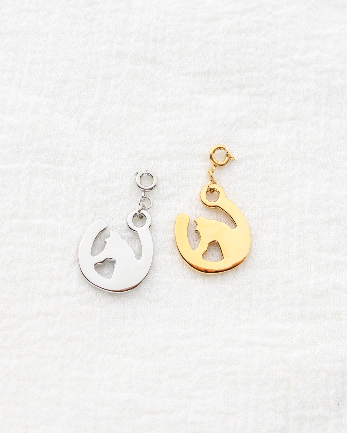 25mm Horseshoe PVD Charm, CH456