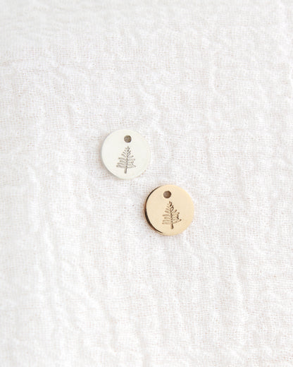 10mm Pine Tree Charm, CH303