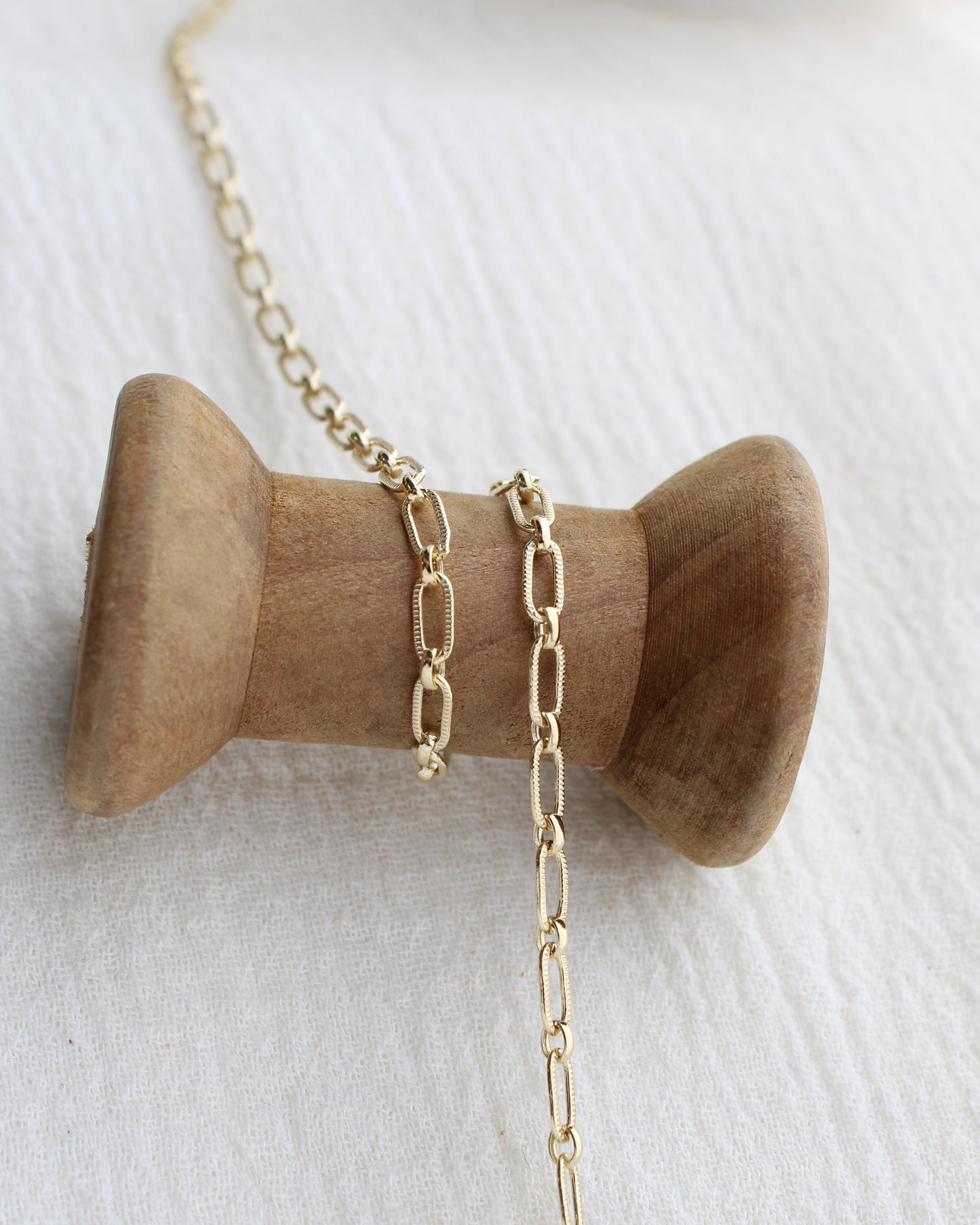3mm Patterned Long and Short Chain, G195