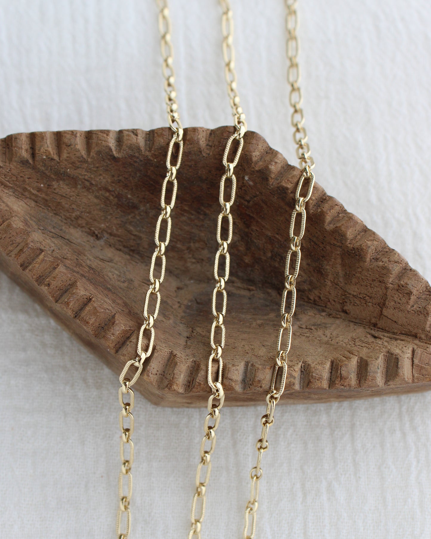 3mm Patterned Long and Short Chain, G195