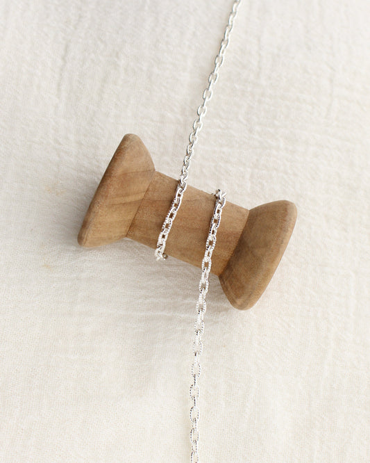 2.6mm Patterned Cable Chain, S197