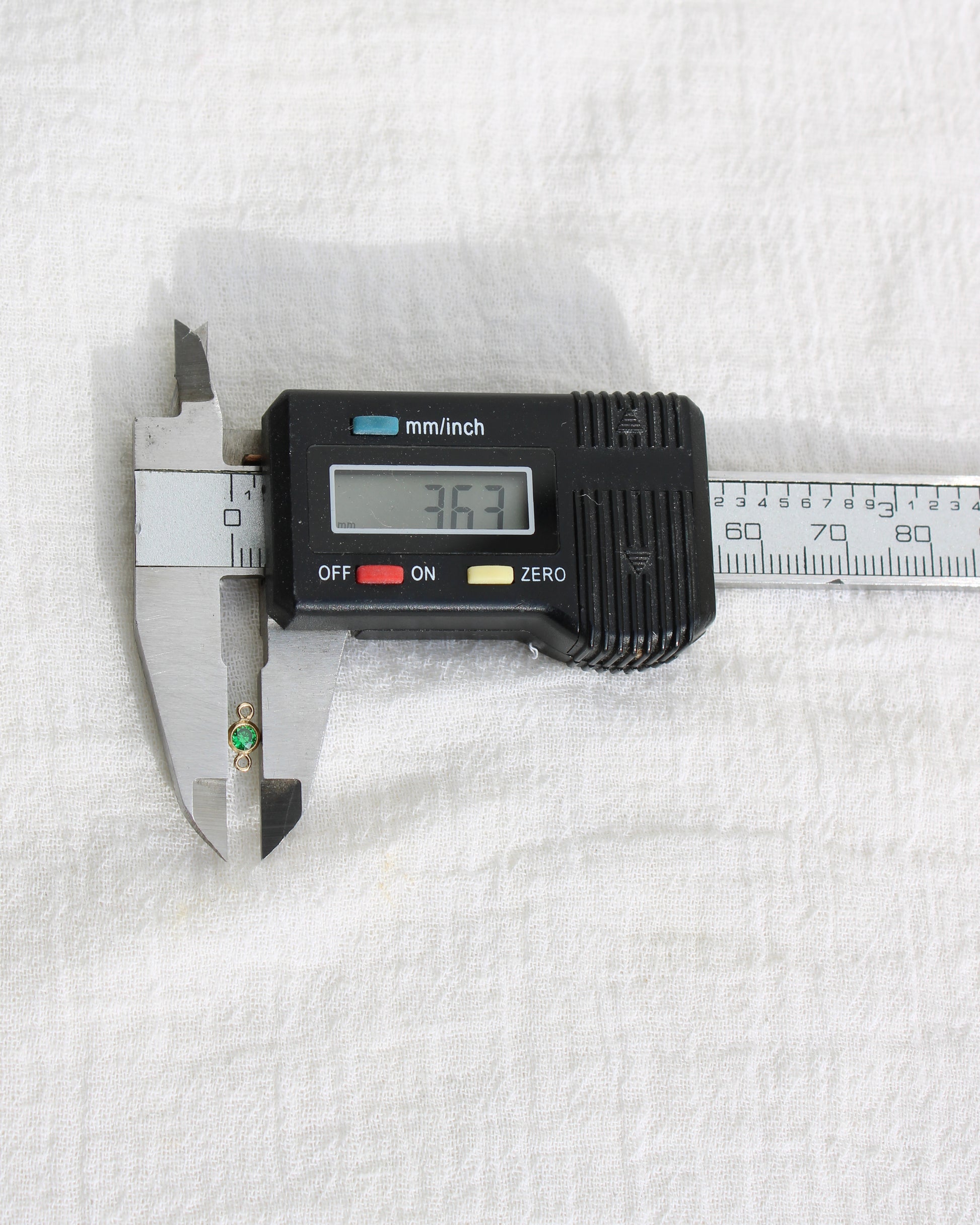 3mm Birthstone Connector, CN115